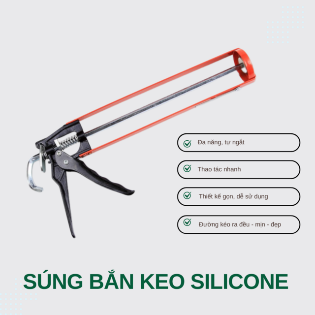 Súng bắn keo silicone