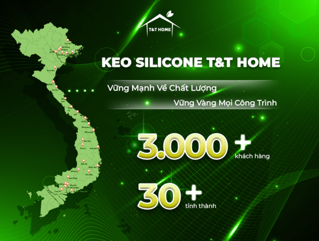 Keo silicone T&T Home: Cam kết mang lại trải nghiệm tốt nhất cho khách hàng