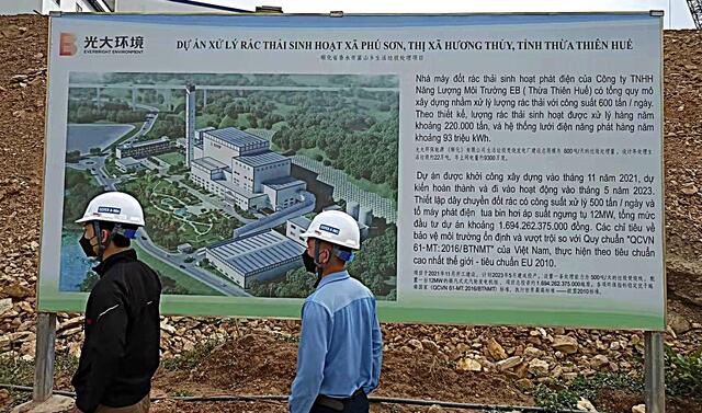 Waste-to-Energy Power Plant Project in Thua Thien Hue Province