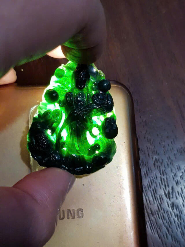 Black Green Jadeite