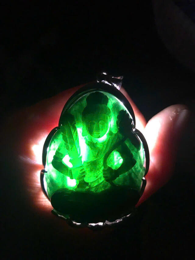 Black Green Jadeite