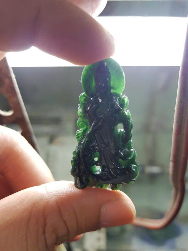 Black Green Jadeite VIP