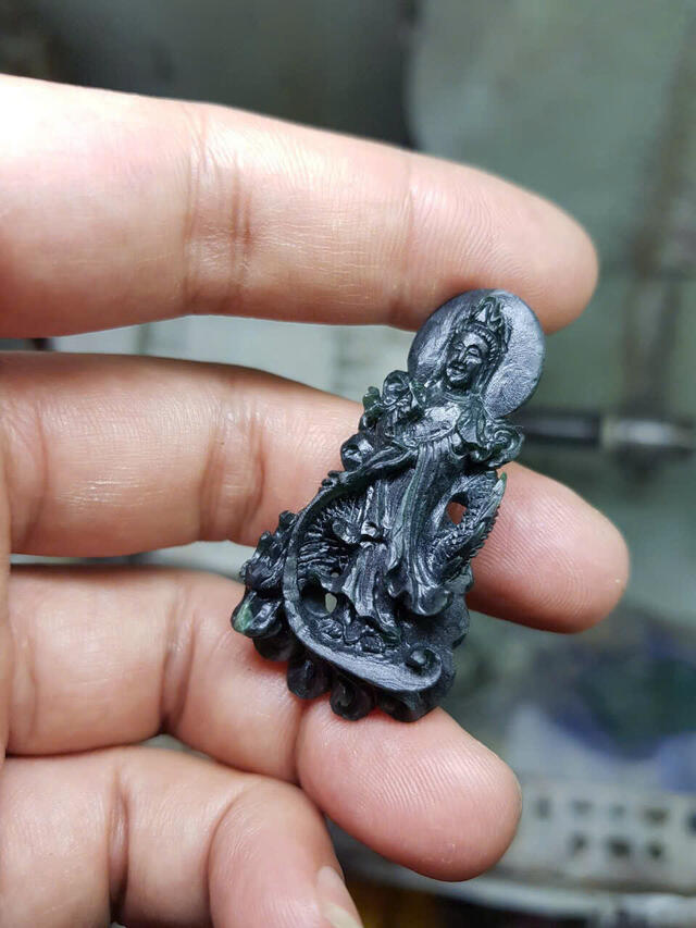 Black Green Jadeite VIP