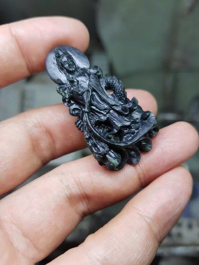 Black Green Jadeite VIP