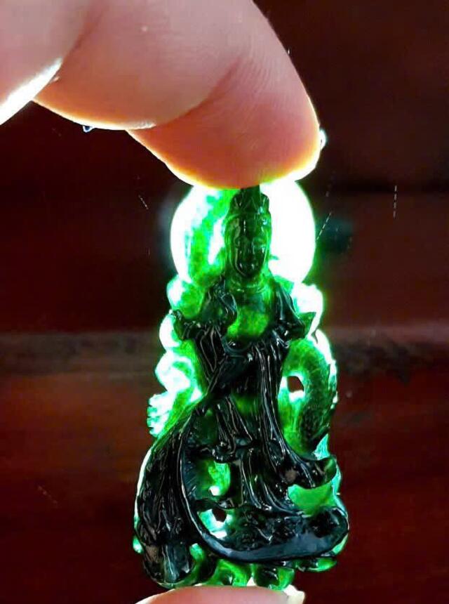 Black Green Jadeite VIP